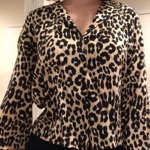 Leopard Blouse